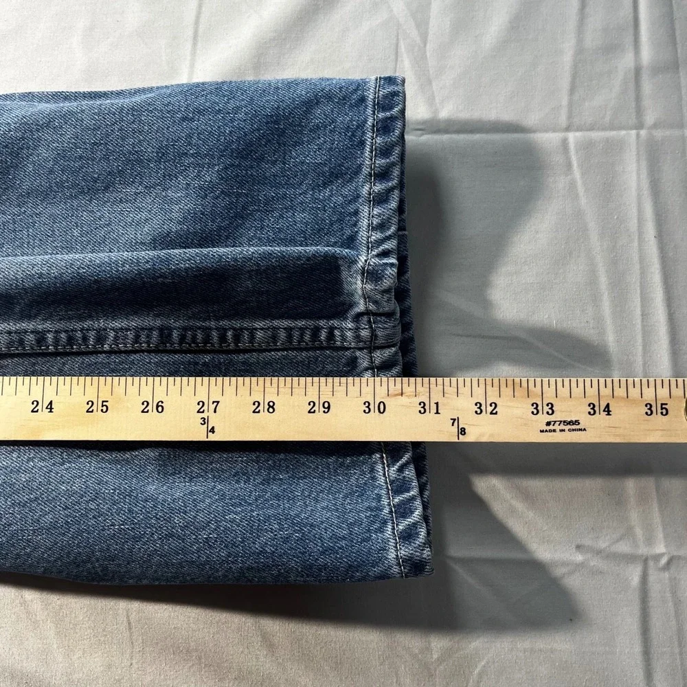 Levi's Jeans 550 Mens 36x30 Blue Denim Relaxed Fit Vintage 90s Style